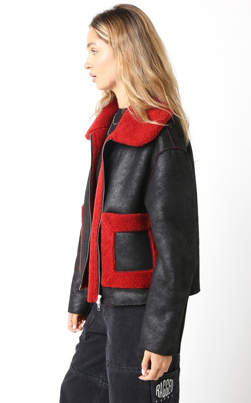 Mallory Contrast Jacket