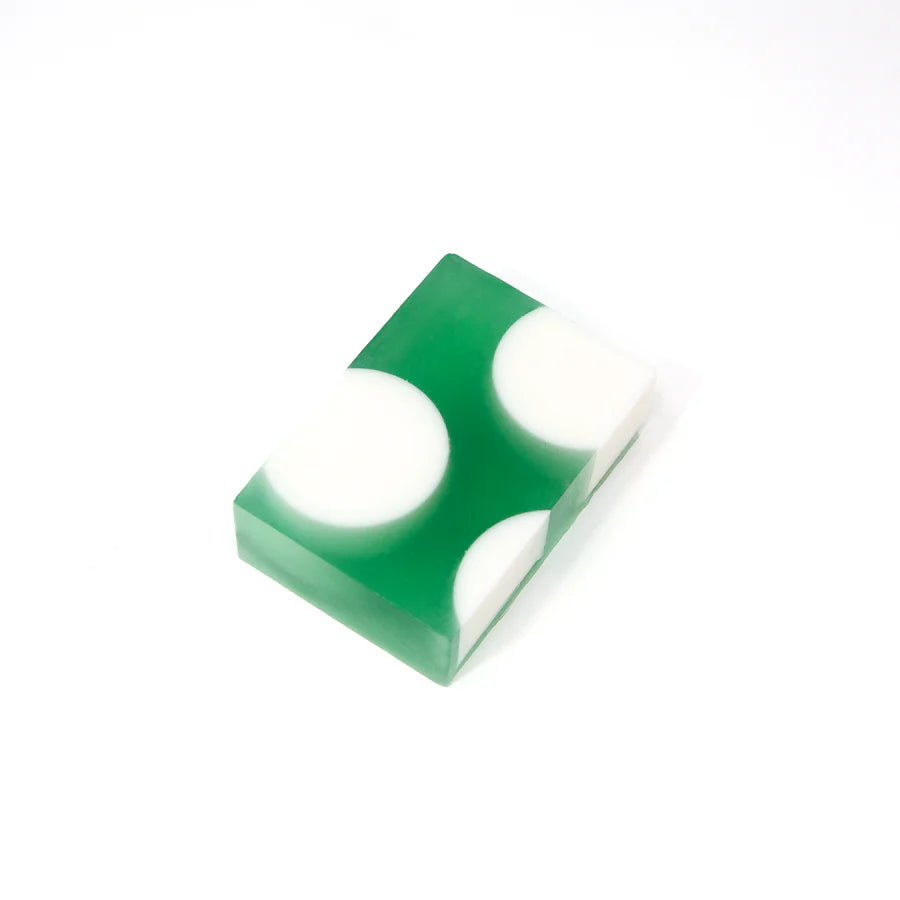 Polka Dot Soap | Emerald Green