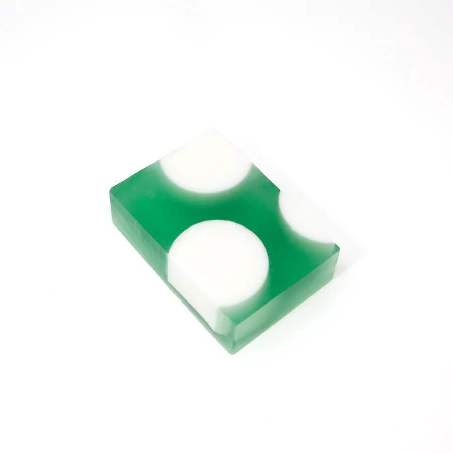 Polka Dot Soap | Emerald Green