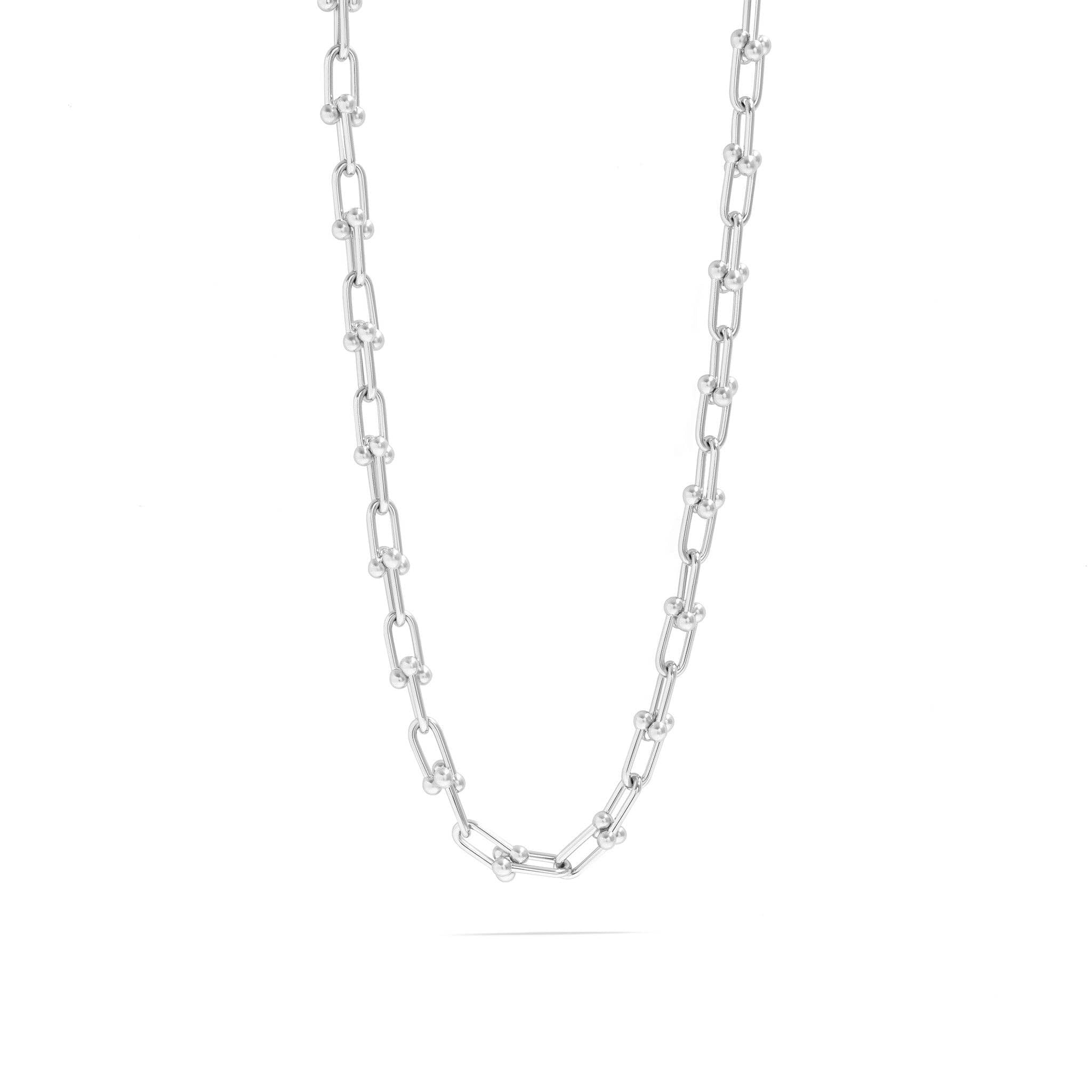 Stainless Steel Hardware Chain Necklace