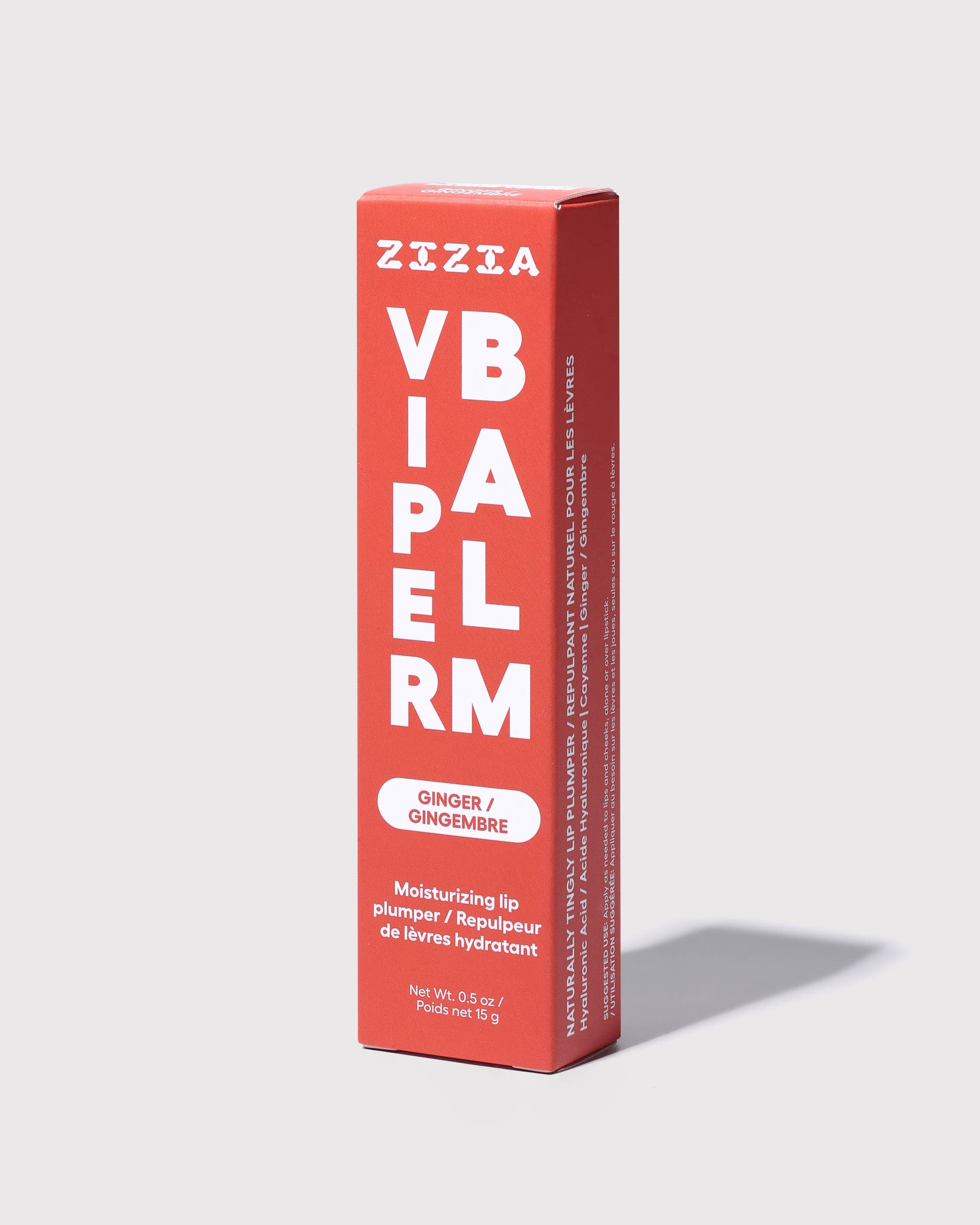 Zizia Viper Lip Balm Tube-Ginger Lip Plumping Moisturizer