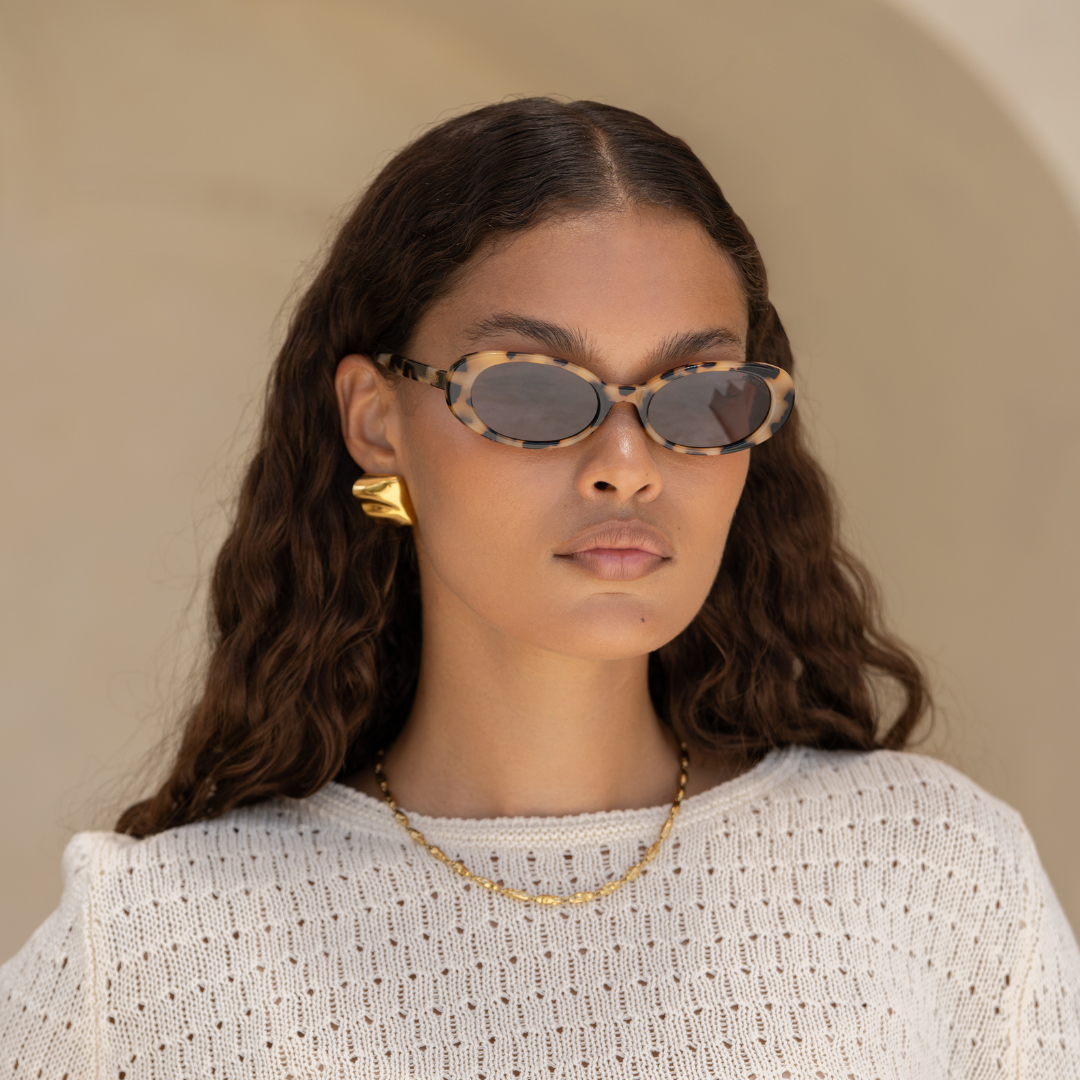 Mimi Sunglasses - Milky Tortoise