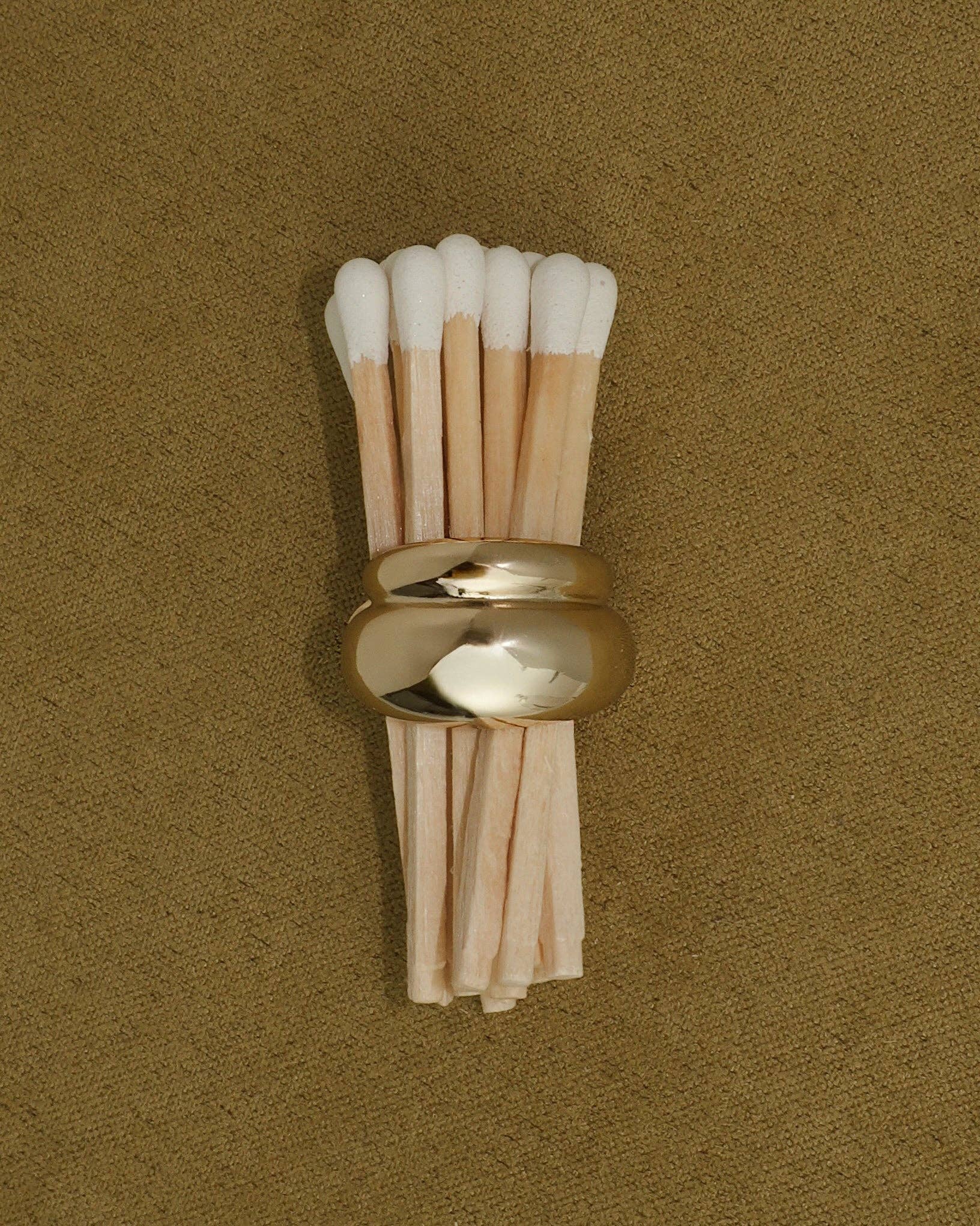 Petite Sofie Volume Hoops - Gold