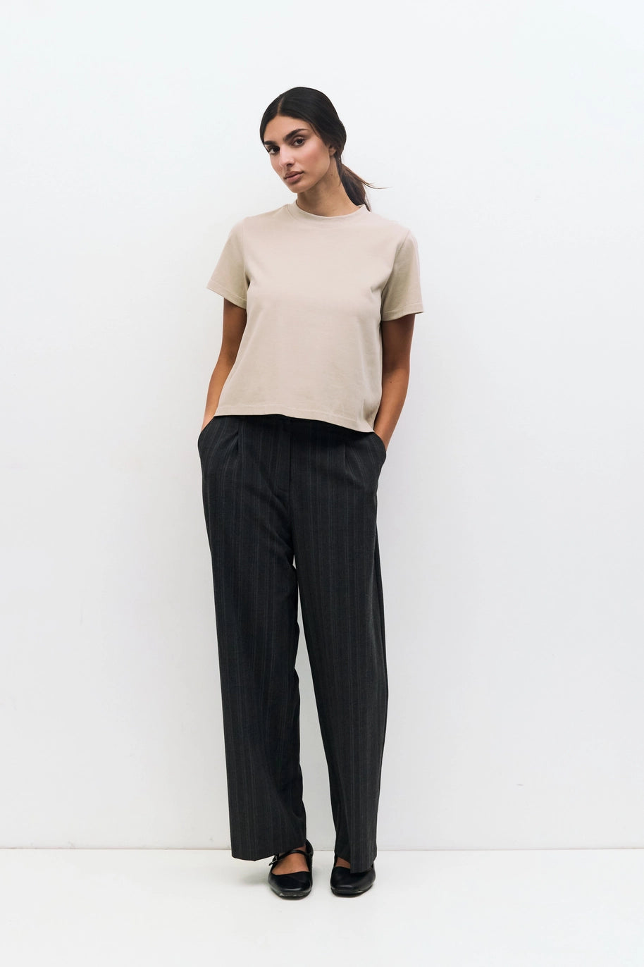 The Lanie Top - Bone