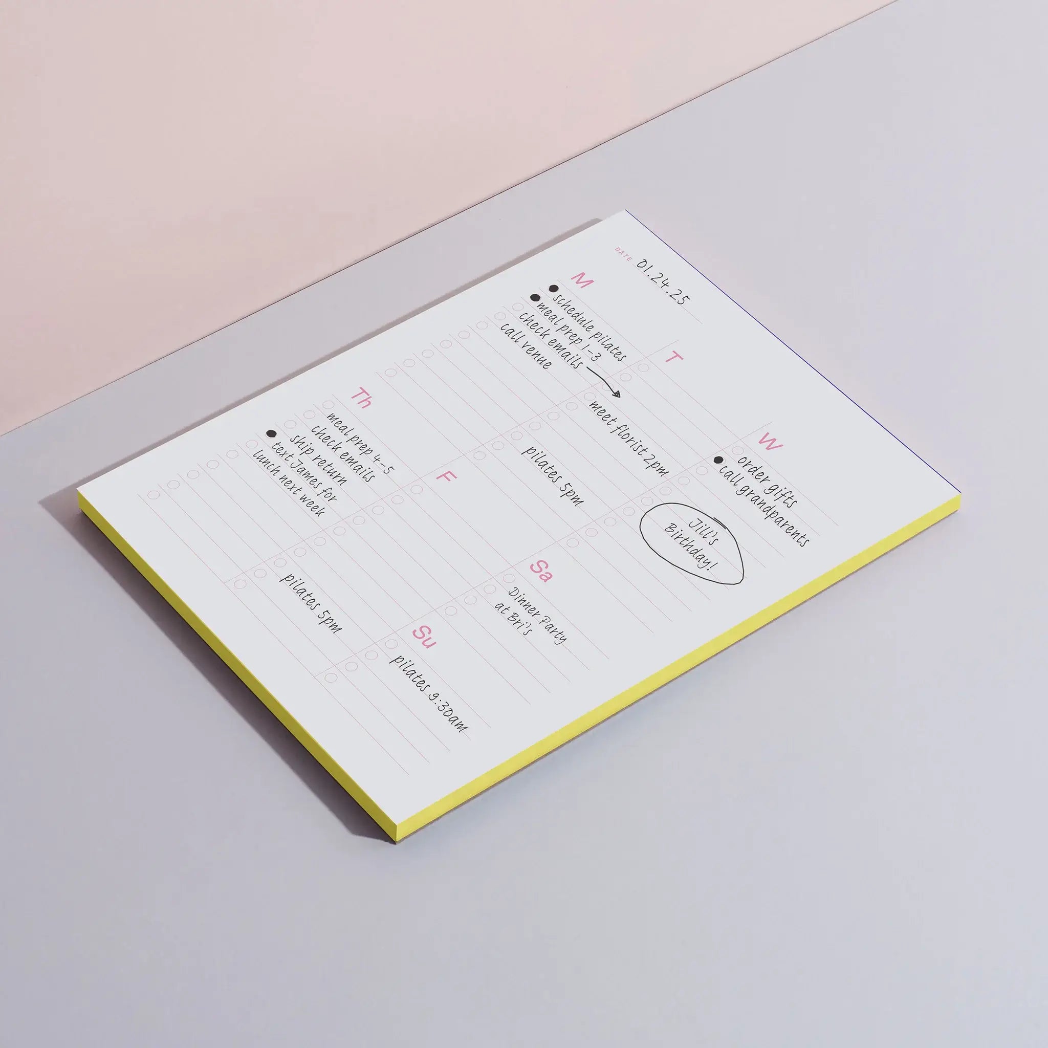 Weekly Refill Pad