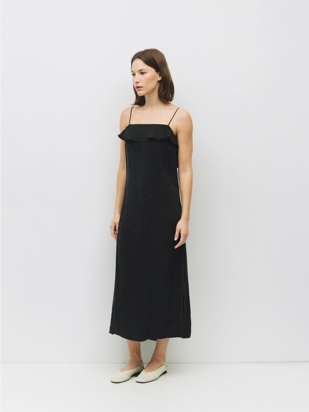 Zaire Ruffled Maxi Dress