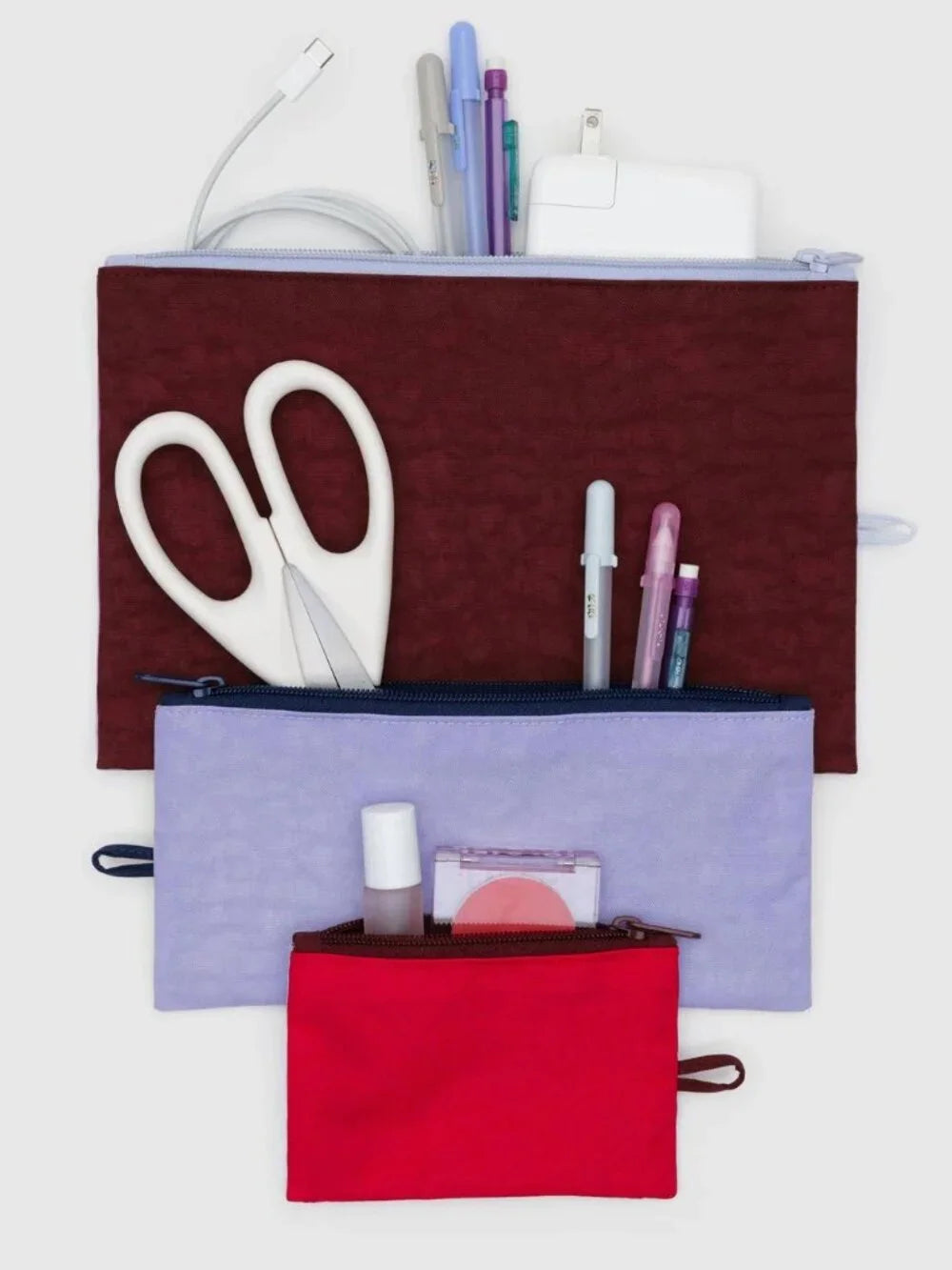 Flat Pouch Set - Kaleidoscope Mix