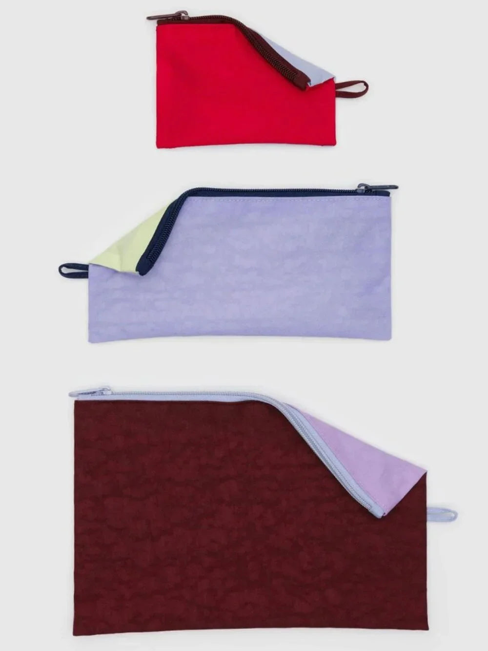 Flat Pouch Set - Kaleidoscope Mix
