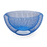 Blue Wire Mesh Bowls - MoMa