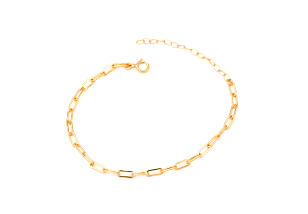 Solid Link Chain Bracelet