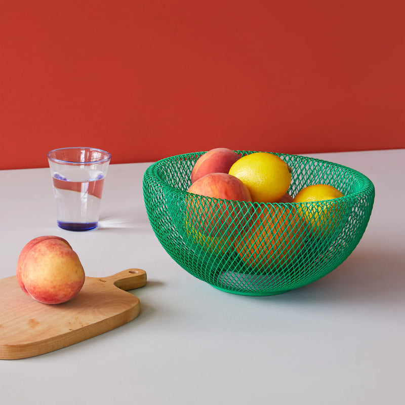 Green Wire Mesh Bowls - MoMa