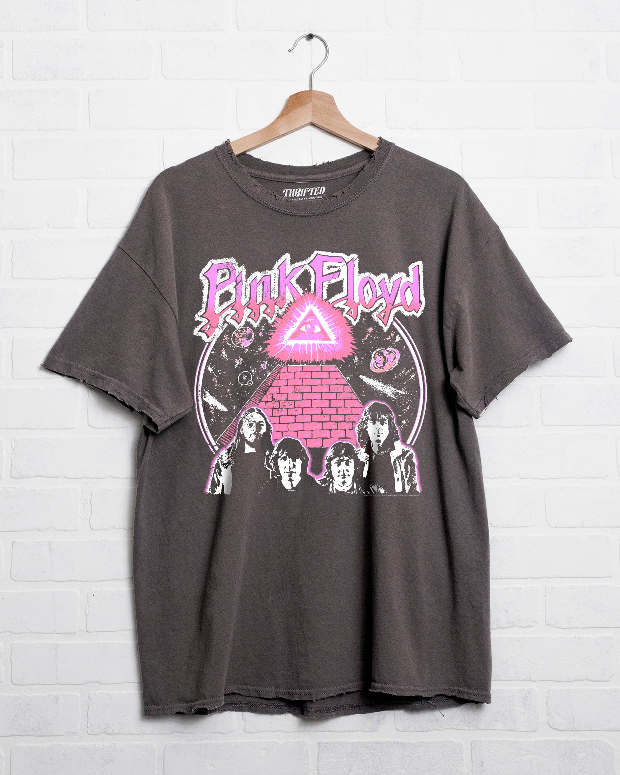 Pink Floyd Seeing Eye Charcoal Graphic Tee