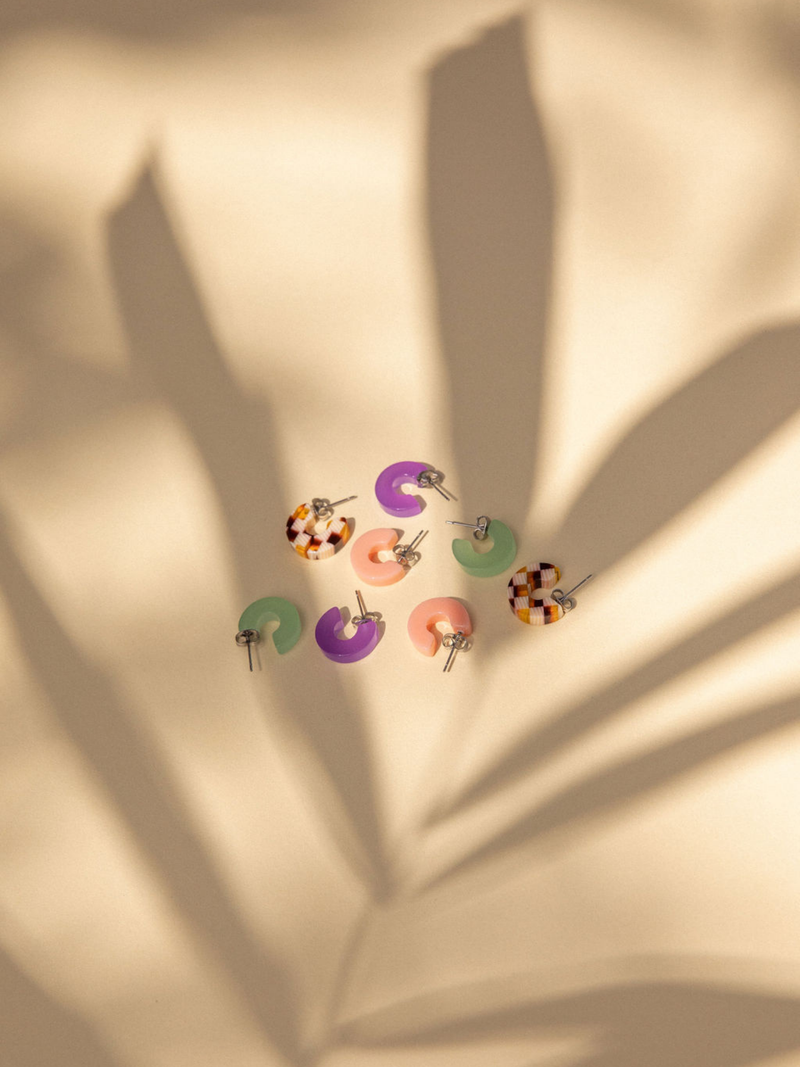 Mali Hoops In Lilac