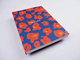 Painter Flower Pocket Lay Flat Notebook