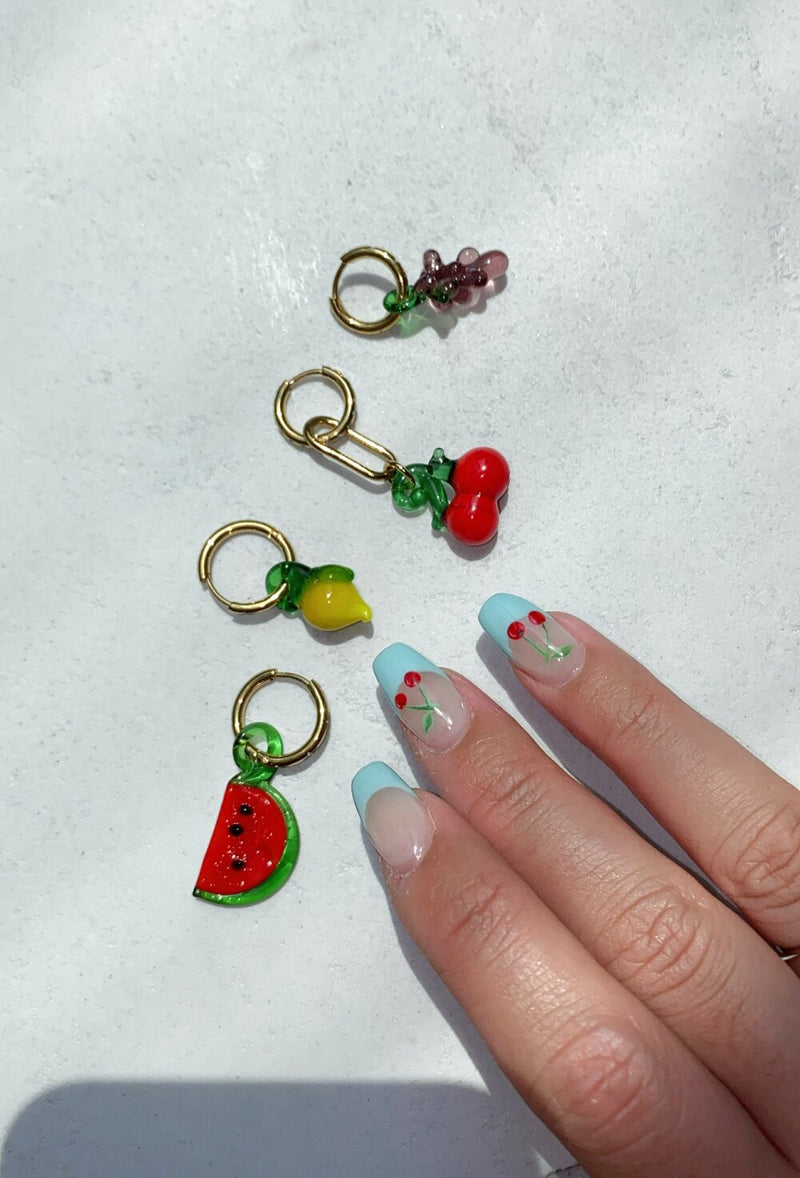 FRUIT FESTIVAL EARRINGS SET