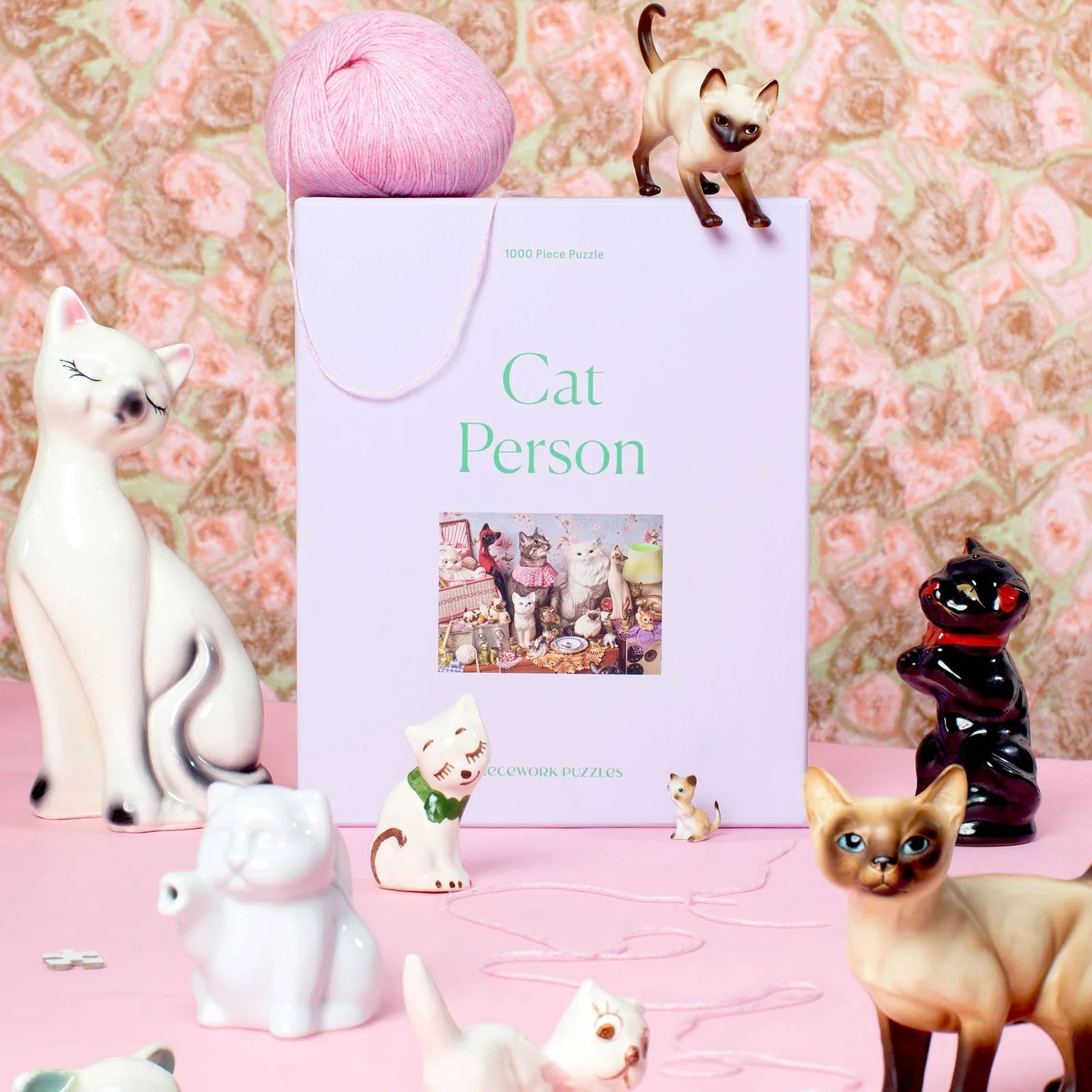 Piecework Puzzles ✨ Cat Person 1000 Piece Puzzle 