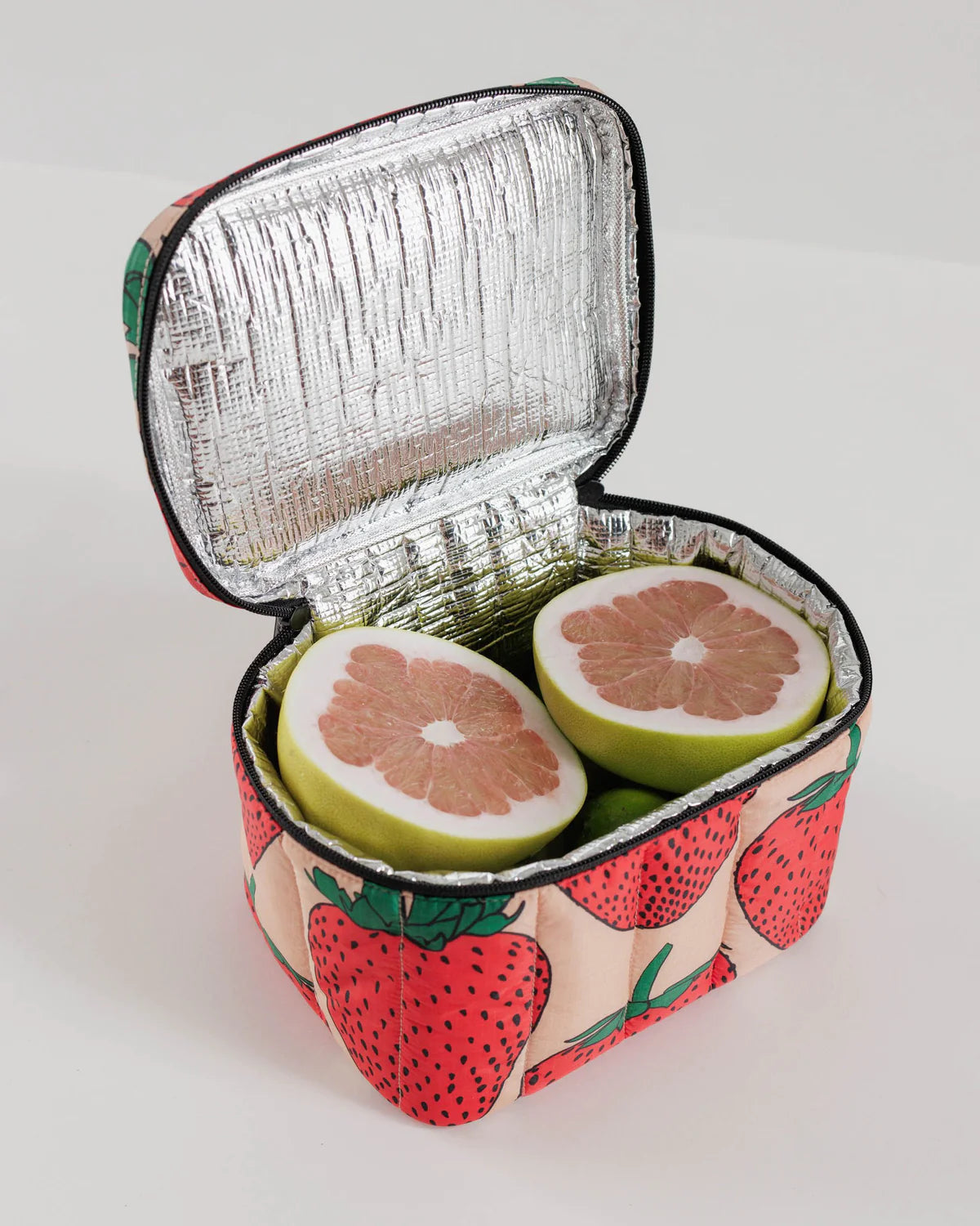 Puffy Lunch Bag - Strawberry 